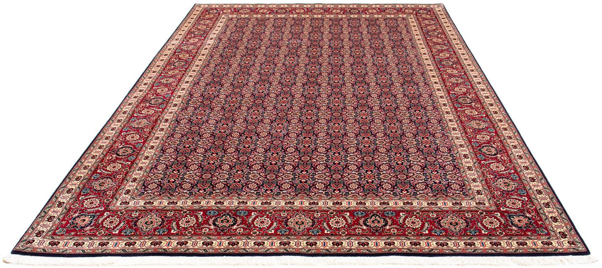 morgenland Orientteppich »Perser - Täbriz - 304 x 202 cm - hellrot«, rechteckig, 10 mm Höhe, Wohnzimmer, Handgeknüpft, Einzelstück mit Zertifikat von morgenland