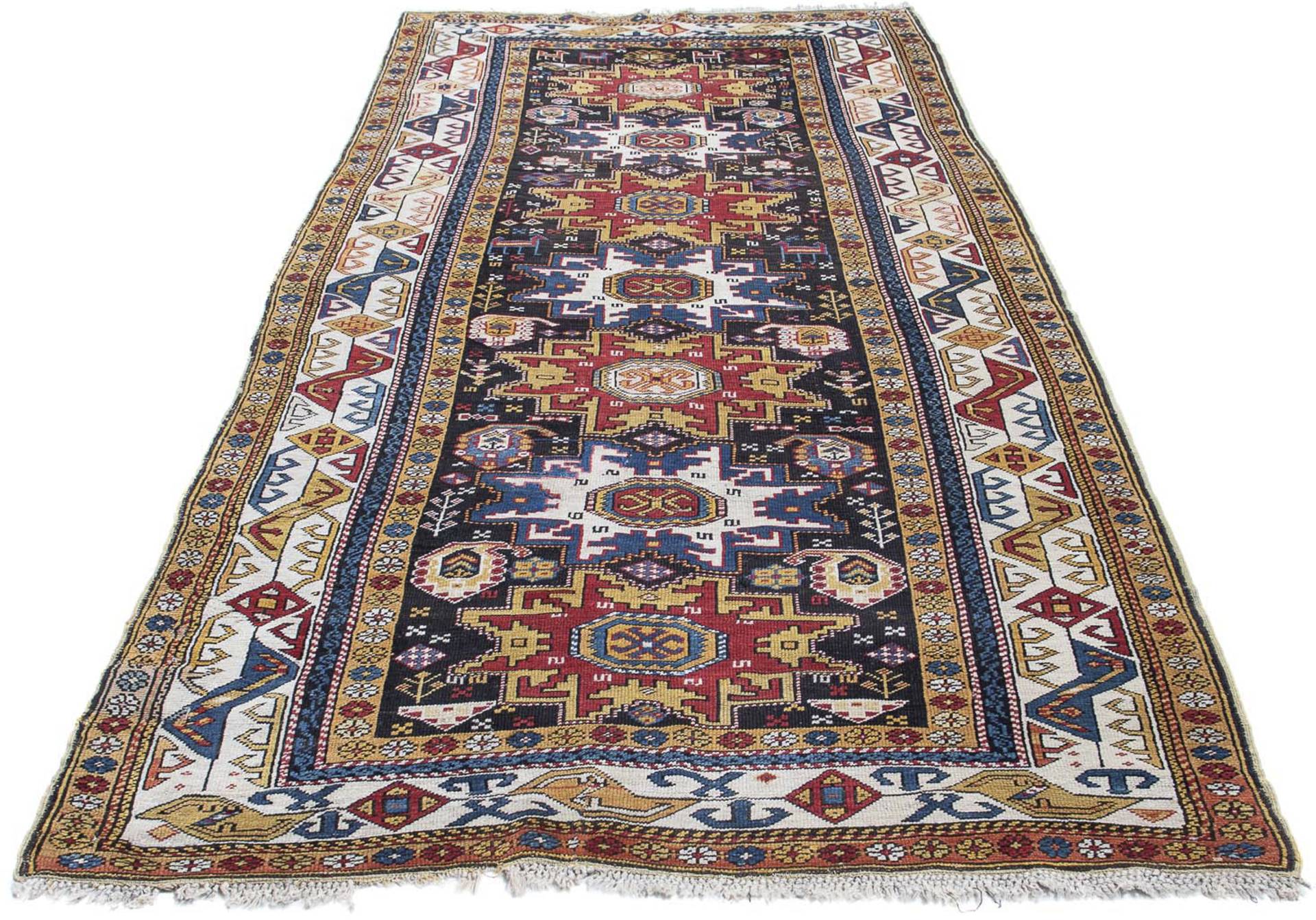 morgenland Orientteppich »Perser - Täbriz - Royal - 90 x 60 cm - mehrfarbig«, rechteckig, Wohnzimmer, Handgeknüpft, Einzelstück mit Zertifikat von morgenland