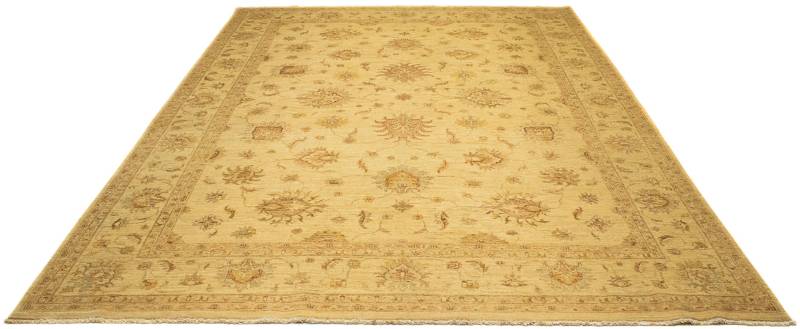 morgenland Orientteppich »Ziegler - 368 x 254 cm - beige«, rechteckig, 6 mm Höhe, Wohnzimmer, Handgeknüpft, Einzelstück mit Zertifikat von morgenland