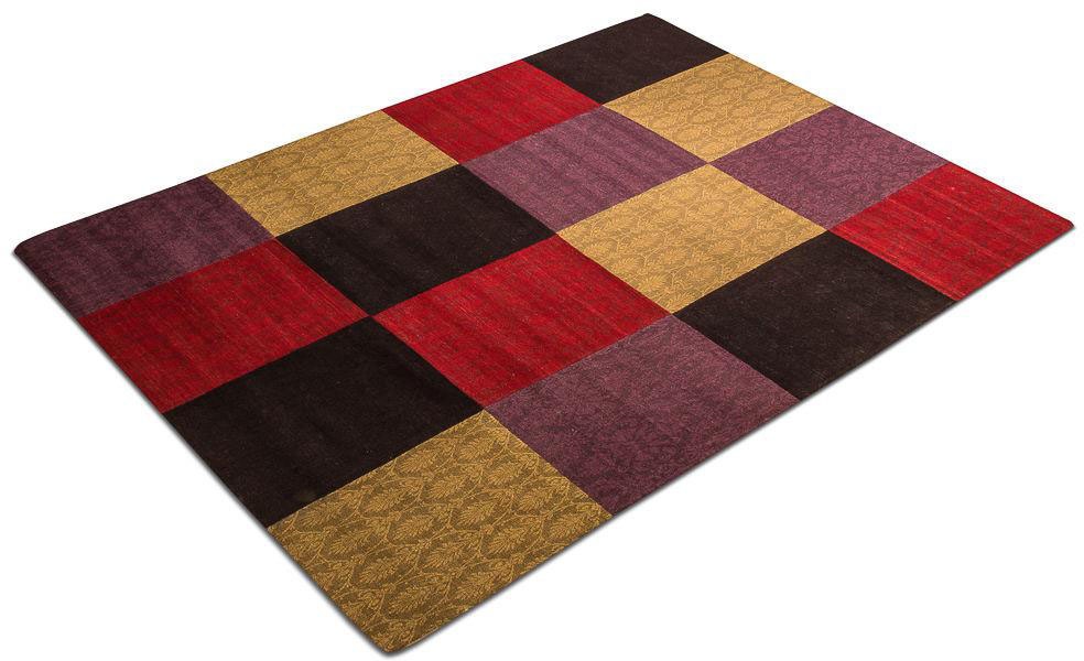 morgenland Teppich »Patchwork Teppich Weys«, rechteckig, 6 mm Höhe, Viskose von morgenland