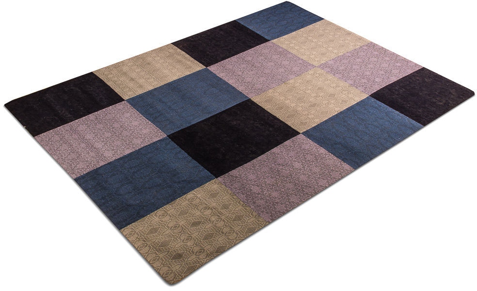 morgenland Teppich »Patchwork Teppich Weys«, rechteckig, 6 mm Höhe, Viskose von morgenland