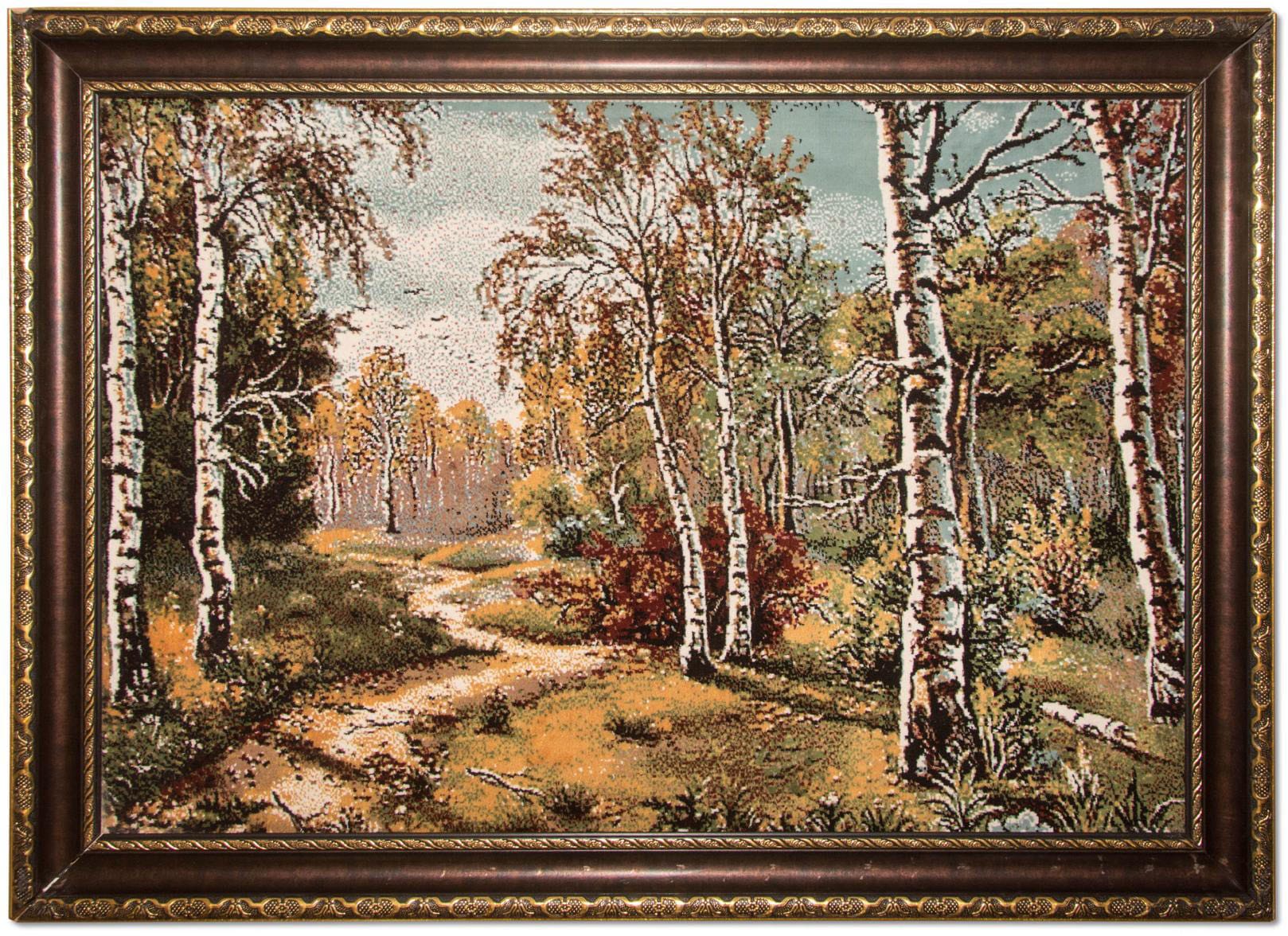 morgenland Wandteppich »Bild-Teppich Figurativ 110 x 82 cm«, rechteckig, besonders weich durch Microfaser von morgenland