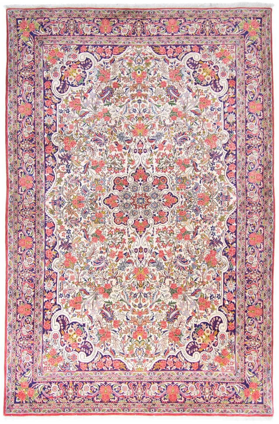 morgenland Wollteppich »Bidjar Durchgemustert Beige 320 x 213 cm«, rechteckig, Unikat mit Zertifikat von morgenland