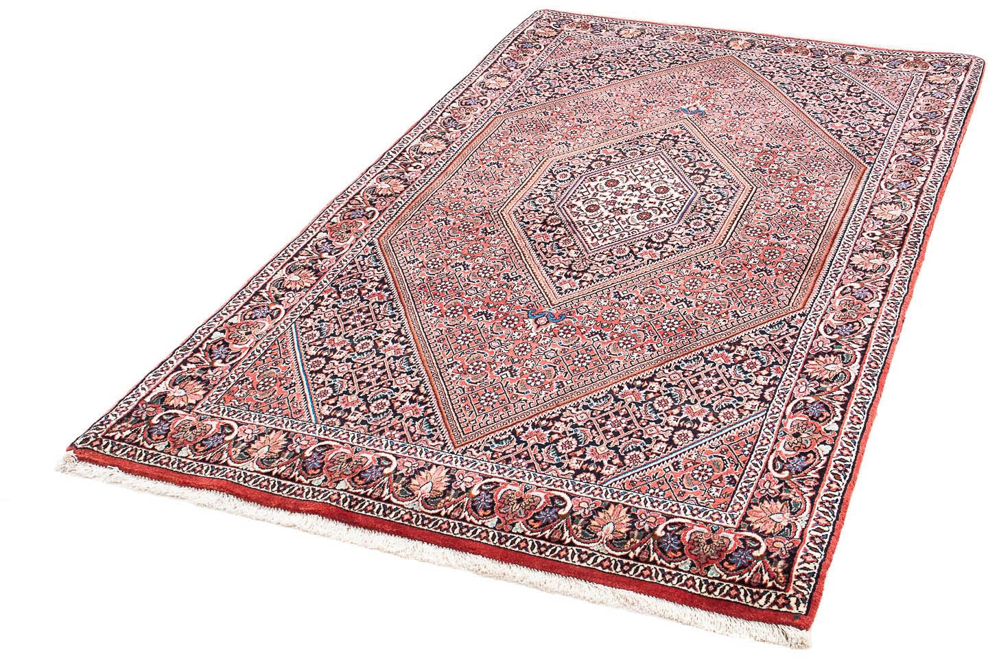 morgenland Wollteppich »Bidjar Medaillon 172 x 109 cm«, rechteckig, Unikat mit Zertifikat von morgenland