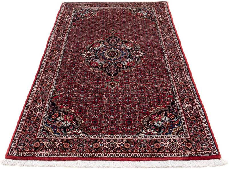 morgenland Wollteppich »Bidjar Medaillon 209 x 132 cm«, rechteckig, 15 mm Höhe, Unikat mit Zertifikat von morgenland