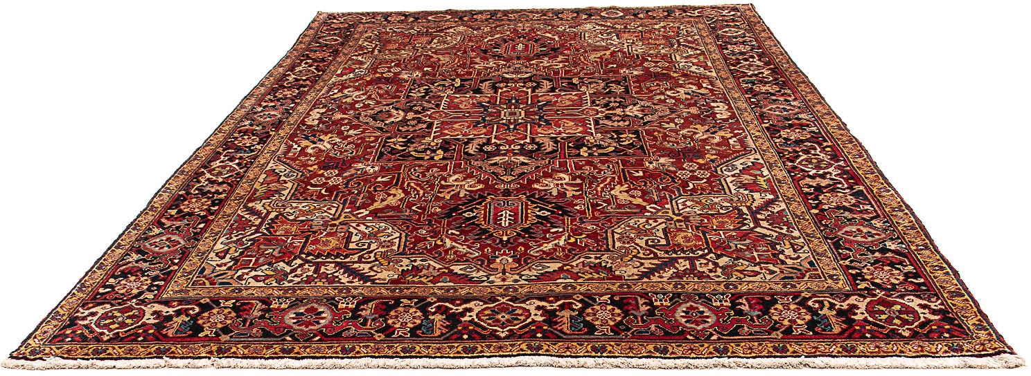 morgenland Wollteppich »Bidjar Medaillon 220 x 153 cm«, rechteckig, 15 mm Höhe, Unikat mit Zertifikat von morgenland