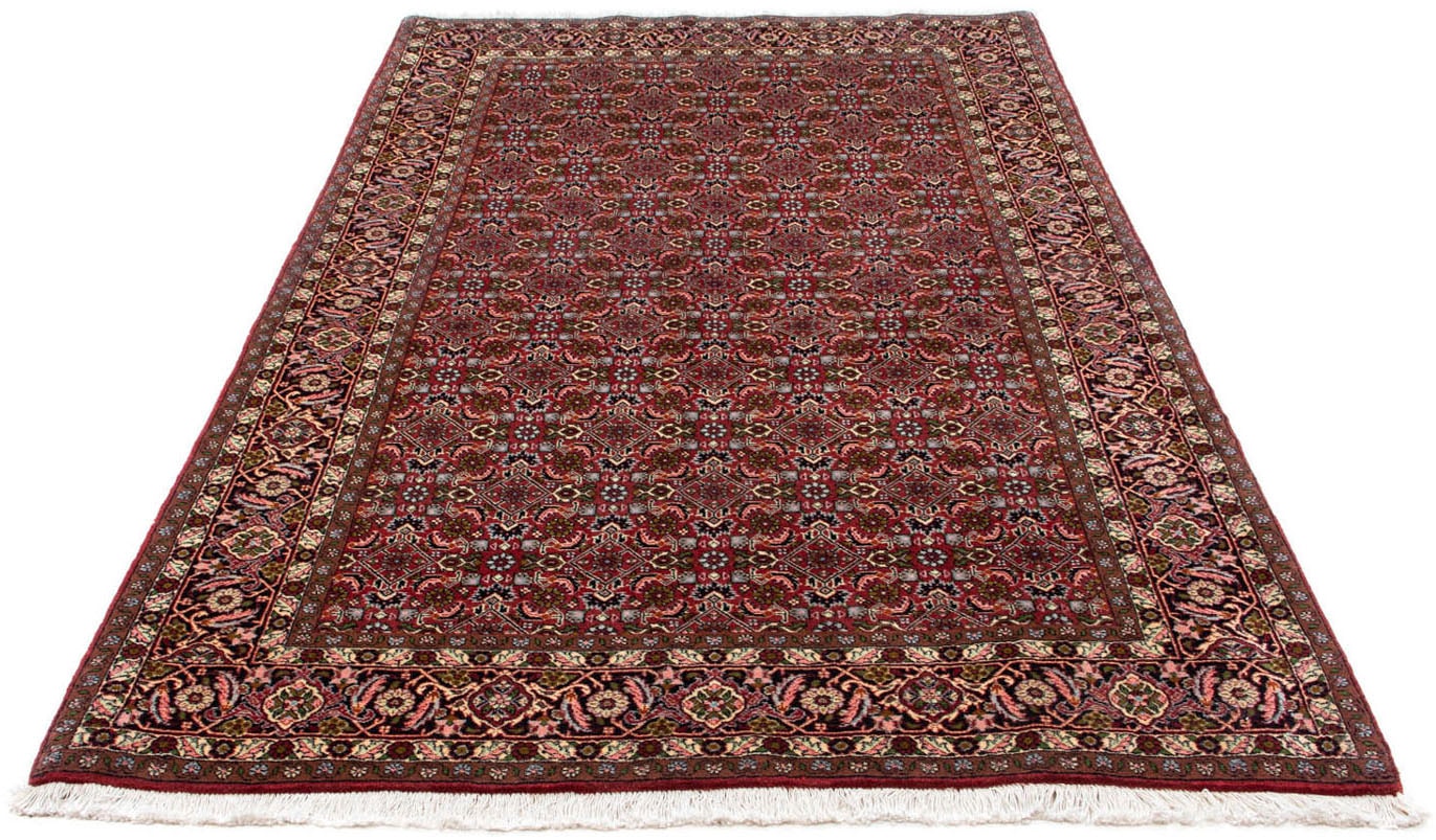 morgenland Wollteppich »Bidjar - Zanjan Stark Gemustert Blu scuro 231 x 138 cm«, rechteckig, Unikat mit Zertifikat von morgenland