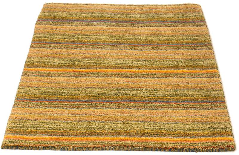 morgenland Wollteppich »Gabbeh - Loribaft Softy - 103 x 75 cm - mehrfarbig«, rechteckig, 12 mm Höhe, Wohnzimmer, Einzelstück von morgenland