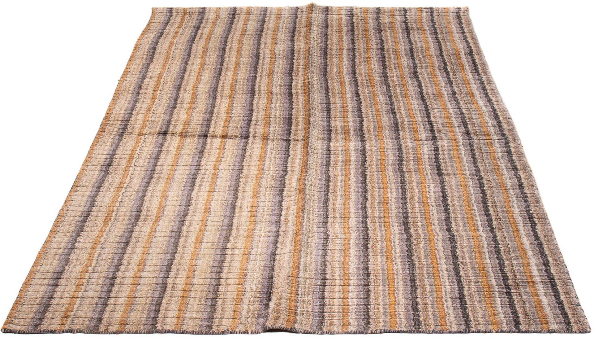 morgenland Wollteppich »Gabbeh - Loribaft Softy - 184 x 121 cm - mehrfarbig«, rechteckig, 12 mm Höhe, Wohnzimmer, Einzelstück von morgenland