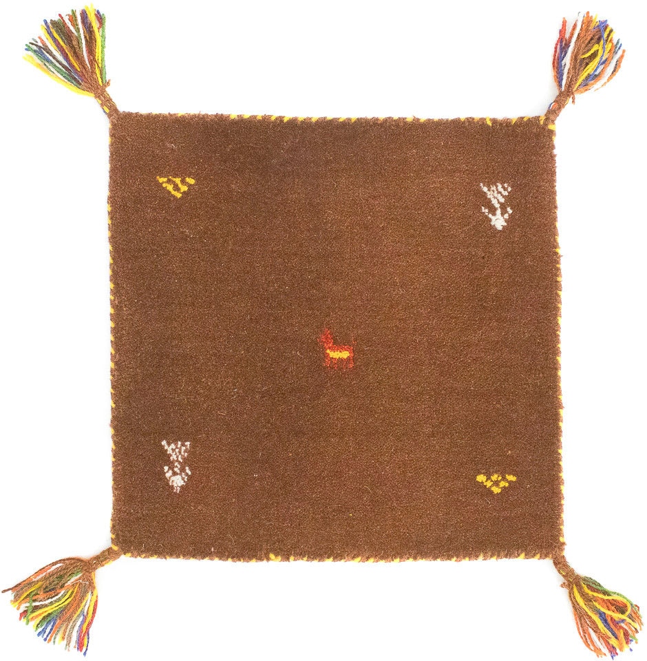 morgenland Wollteppich »Gabbeh Teppich Agra«, quadratisch, 14 mm Höhe, Kurzflor morgenland Wollteppich »Gabbeh Teppich Agra«, quadratisch, 14 mm Höhe, Kurzflor von morgenland