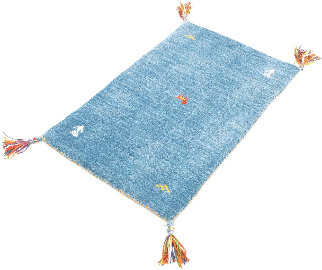 morgenland Wollteppich »Gabbeh Teppich Agra«, rechteckig, 14 mm Höhe, Kurzflor morgenland Wollteppich »Gabbeh Teppich Agra«, rechteckig, 14 mm Höhe, Kurzflor von morgenland
