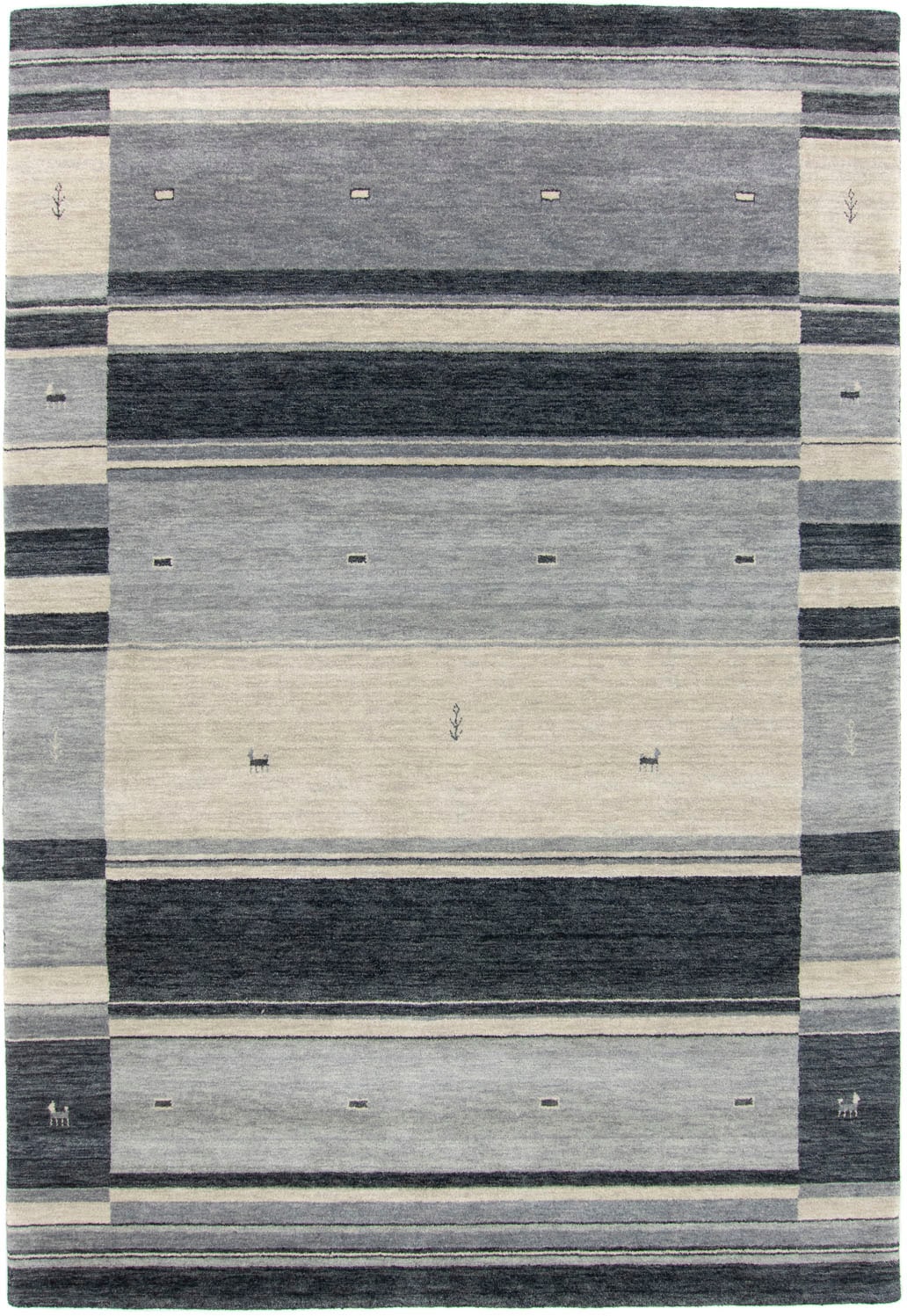 morgenland Wollteppich »Gabbeh Teppich Dubai«, rechteckig, 18 mm Höhe morgenland Wollteppich »Gabbeh Teppich Dubai«, rechteckig, 18 mm Höhe von morgenland