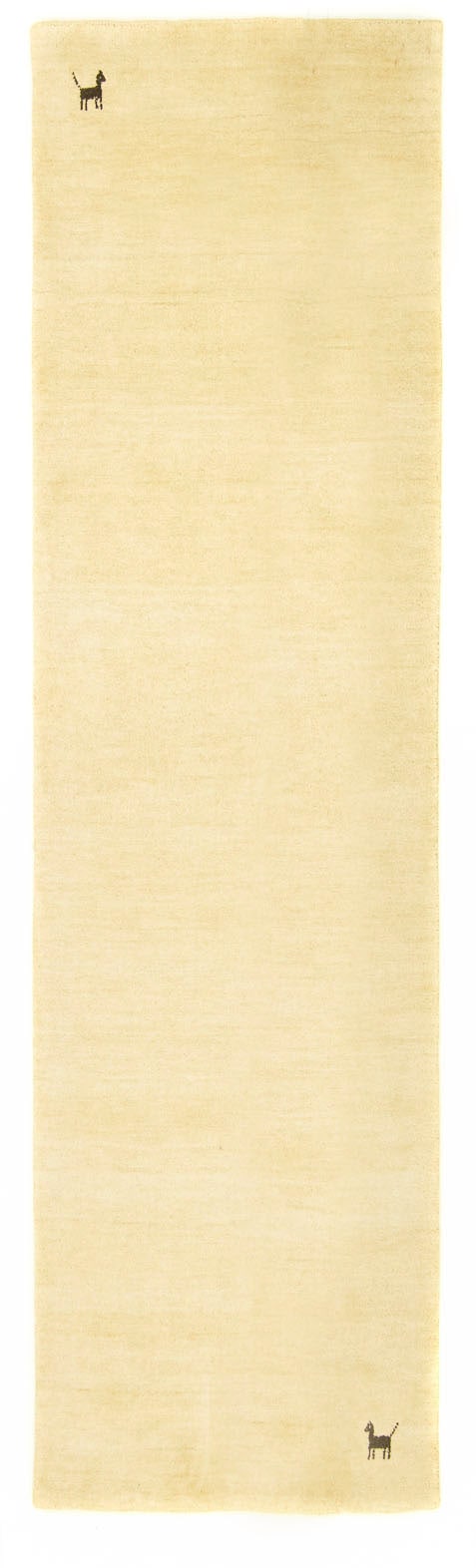 morgenland Wollteppich »Gabbeh Teppich handgewebt beige«, rechteckig, 8 mm Höhe, Kurzflor von morgenland