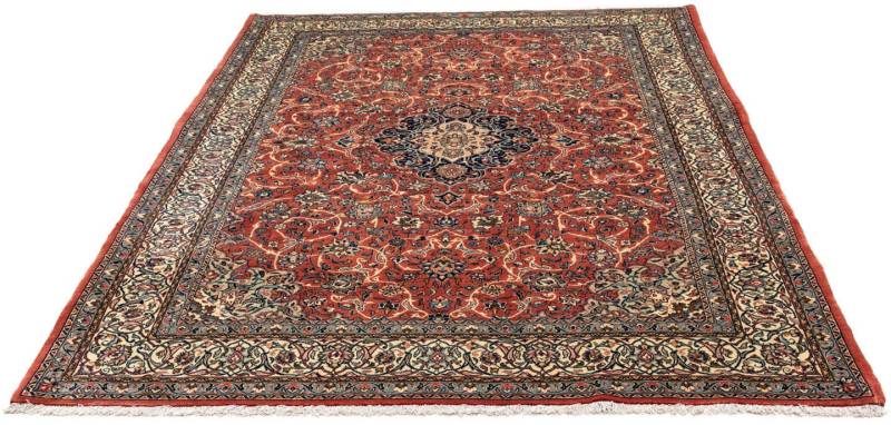 morgenland Wollteppich »Golpayegan Medaillon Beige 316 x 212 cm«, rechteckig, Unikat mit Zertifikat von morgenland