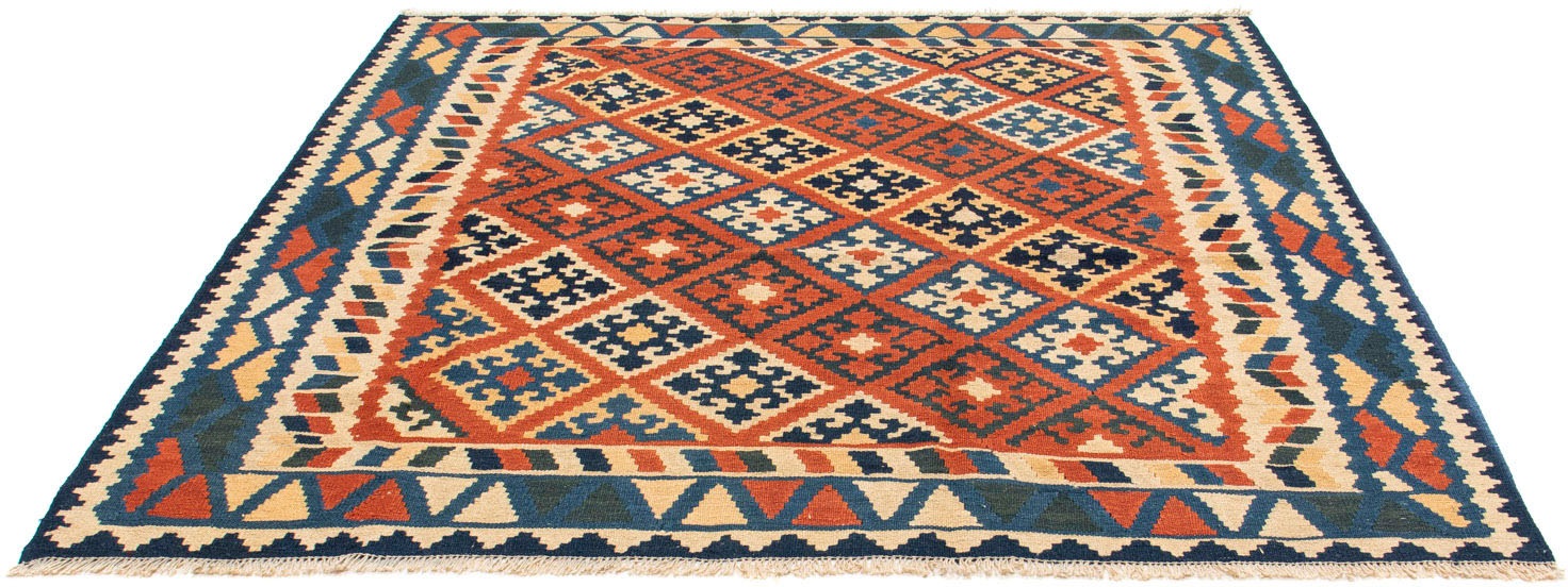 morgenland Wollteppich »Hamadan Medaillon 125 x 78 cm«, rechteckig, 10 mm Höhe, Handgeknüpft von morgenland