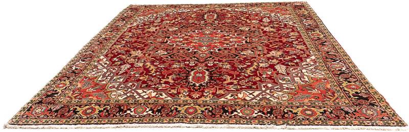 morgenland Wollteppich »Heriz Medaillon 326 x 234 cm«, rechteckig, Unikat mit Zertifikat von morgenland