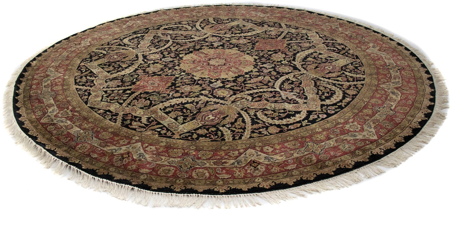 morgenland Wollteppich »Hochflor Teppich Sarai«, rund, 10 mm Höhe morgenland Wollteppich »Hochflor Teppich Sarai«, rund, 10 mm Höhe von morgenland