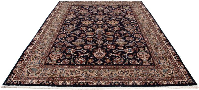 morgenland Wollteppich »Kaschmar Blumenmuster Beige 299 x 200 cm«, rechteckig, Unikat mit Zertifikat von morgenland