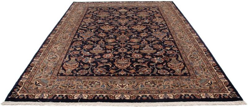 morgenland Wollteppich »Kaschmar Blumenmuster Nero 290 x 203 cm«, rechteckig, Unikat mit Zertifikat von morgenland