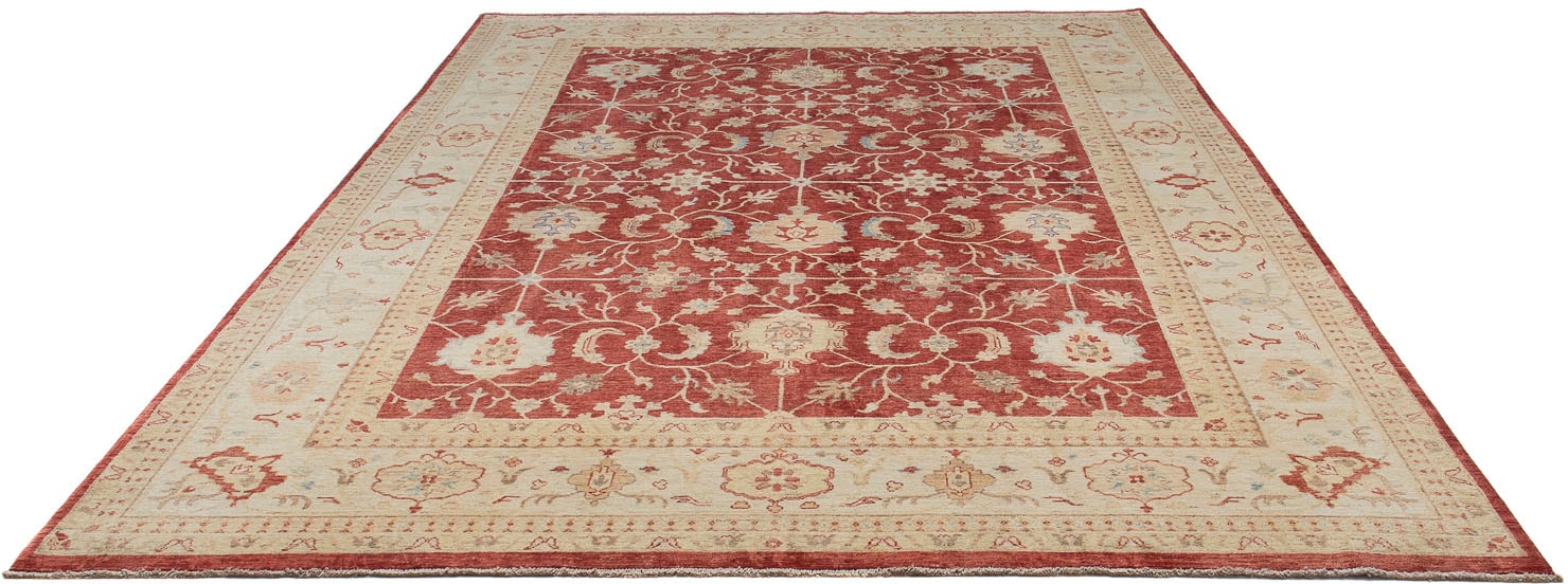 morgenland Wollteppich »Kazak Durchgemustert 307 x 252 cm«, rechteckig, Unikat mit Zertifikat von morgenland