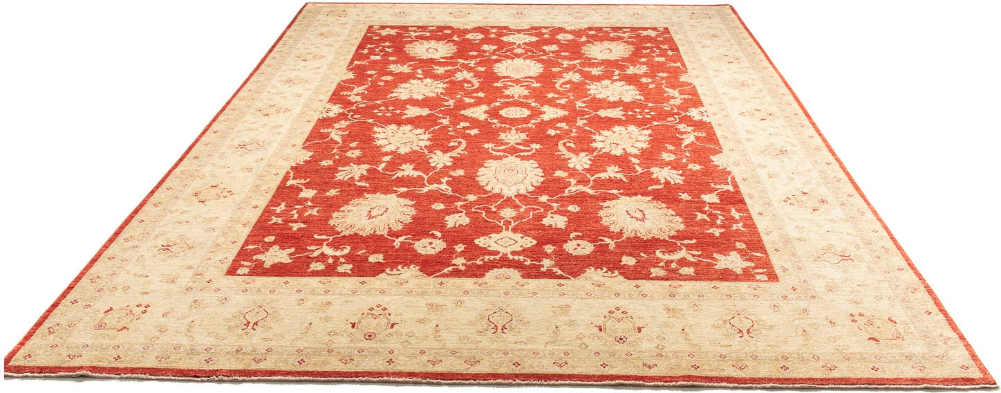 morgenland Wollteppich »Kazak Stark Gemustert 360 x 266 cm«, rechteckig, Unikat mit Zertifikat von morgenland