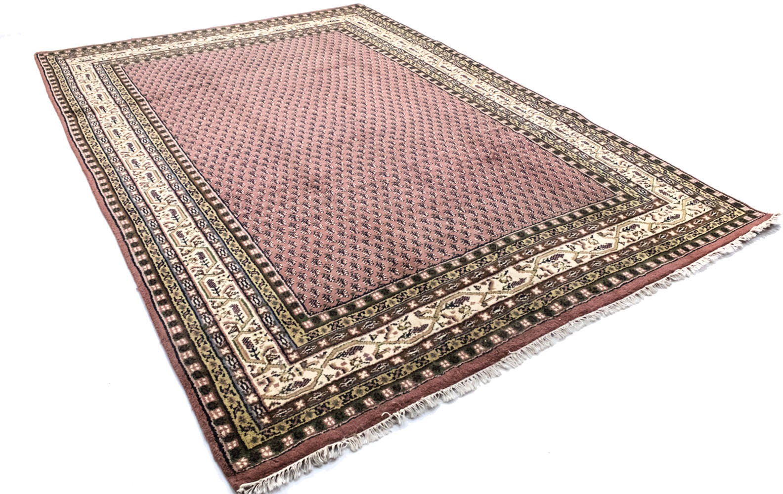 morgenland Wollteppich »Mir Mino«, rechteckig, 8 mm Höhe, orientalisches Design, Wohnzimmer morgenland Wollteppich »Mir Mino«, rechteckig, 8 mm Höhe, orientalisches Design, Wohnzimmer von morgenland