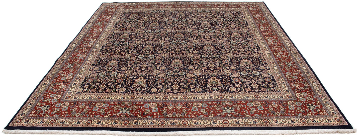 morgenland Wollteppich »Moud Blumenmuster Nero 269 x 218 cm«, rechteckig, Unikat mit Zertifikat von morgenland