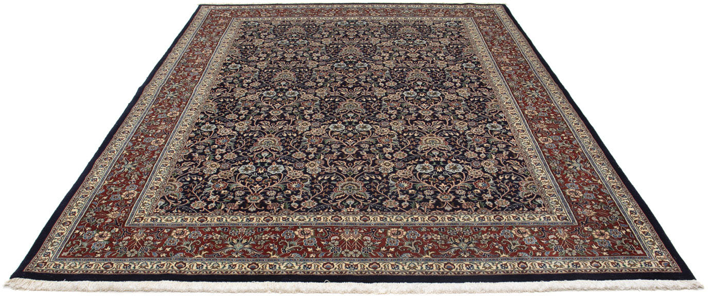 morgenland Wollteppich »Moud Blumenmuster Nero 271 x 203 cm«, rechteckig, Unikat mit Zertifikat von morgenland