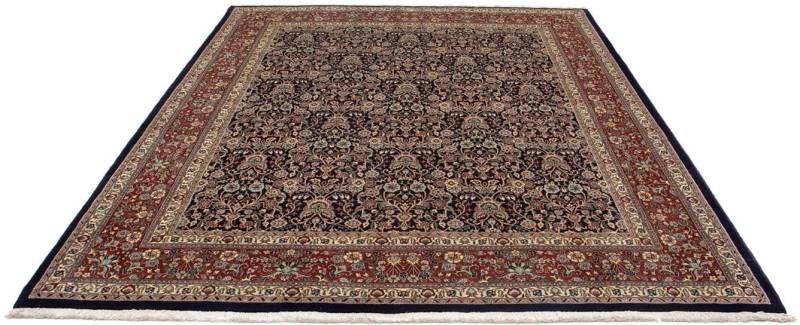 morgenland Wollteppich »Moud Blumenmuster Nero 281 x 222 cm«, rechteckig, Unikat mit Zertifikat von morgenland