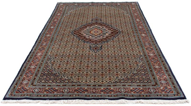 morgenland Wollteppich »Moud Durchgemustert Beige 240 x 172 cm«, rechteckig, Unikat mit Zertifikat von morgenland