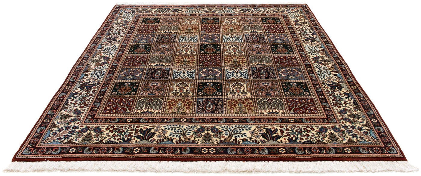 morgenland Wollteppich »Moud Felder 224 x 175 cm«, rechteckig, Unikat mit Zertifikat von morgenland