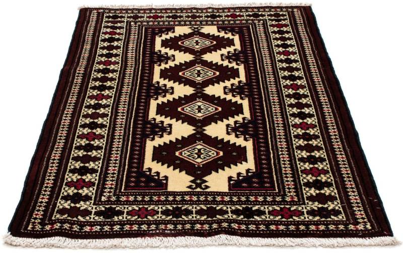 morgenland Wollteppich »Moud Felder 276 x 214 cm«, rechteckig, 10 mm Höhe, Unikat mit Zertifikat von morgenland