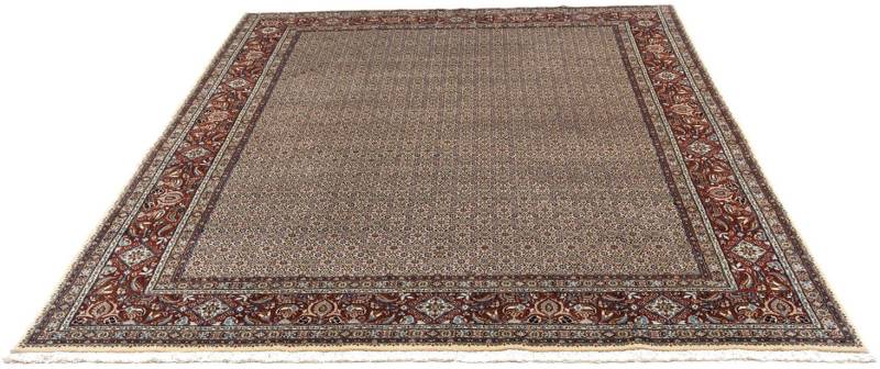 morgenland Wollteppich »Moud Medaillon Beige 257 x 150 cm«, rechteckig, Unikat mit Zertifikat von morgenland