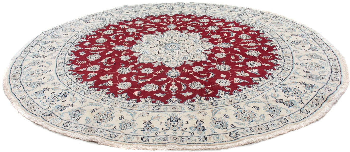 morgenland Wollteppich »Nain Medaillon Marrone chiaro 358 x 250 cm«, rechteckig, Unikat mit Zertifikat von morgenland