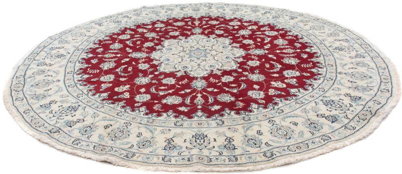 morgenland Wollteppich »Nain Medaillon Marrone chiaro 358 x 250 cm«, rechteckig, Unikat mit Zertifikat von morgenland