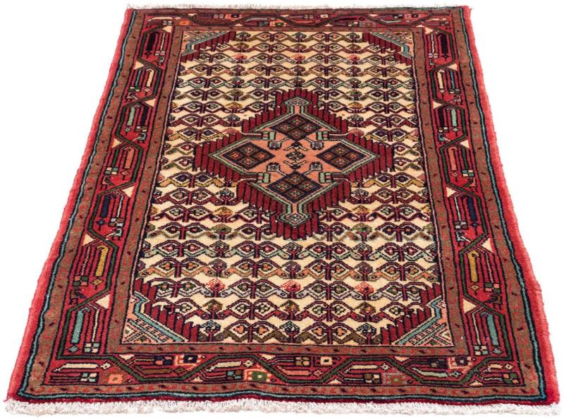 morgenland Wollteppich »Täbriz - 40 Raj Medaillon Marrone 256 x 248 cm«, rechteckig, 8 mm Höhe, Unikat mit Zertifikat von morgenland