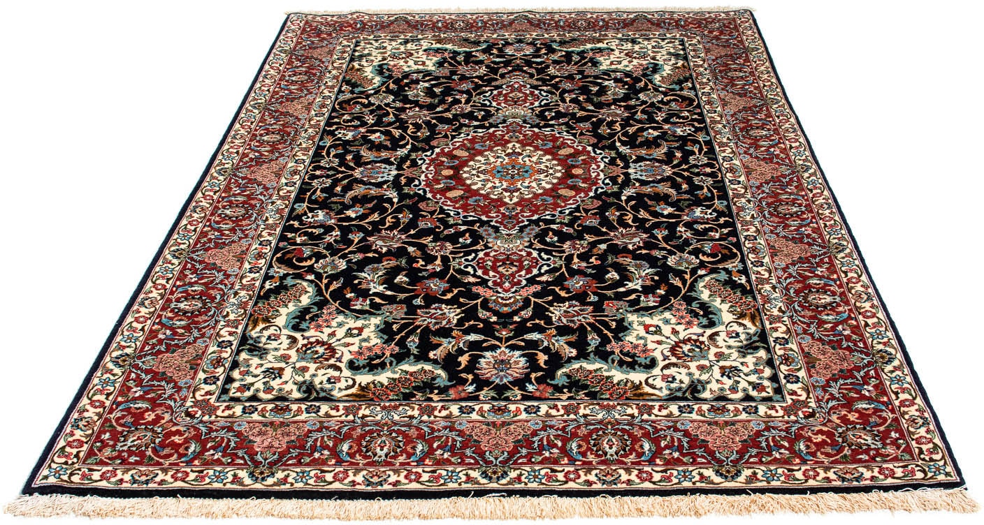 morgenland Wollteppich »Täbriz - 60 Raj Medaillon 202 x 147 cm«, rechteckig, Unikat mit Zertifikat von morgenland