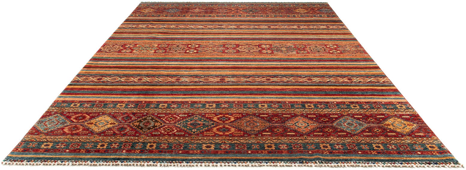 morgenland Wollteppich »Ziegler Blumenmuster 350 x 254 cm«, rechteckig, Unikat mit Zertifikat von morgenland