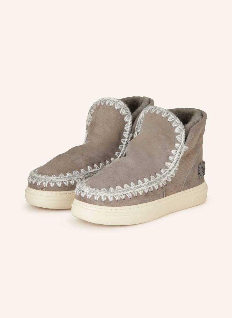 Mou Boots Eskimo Mit Schmucksteinen grau von mou