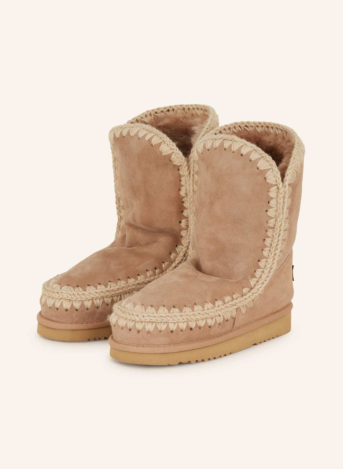 Mou Boots beige von mou