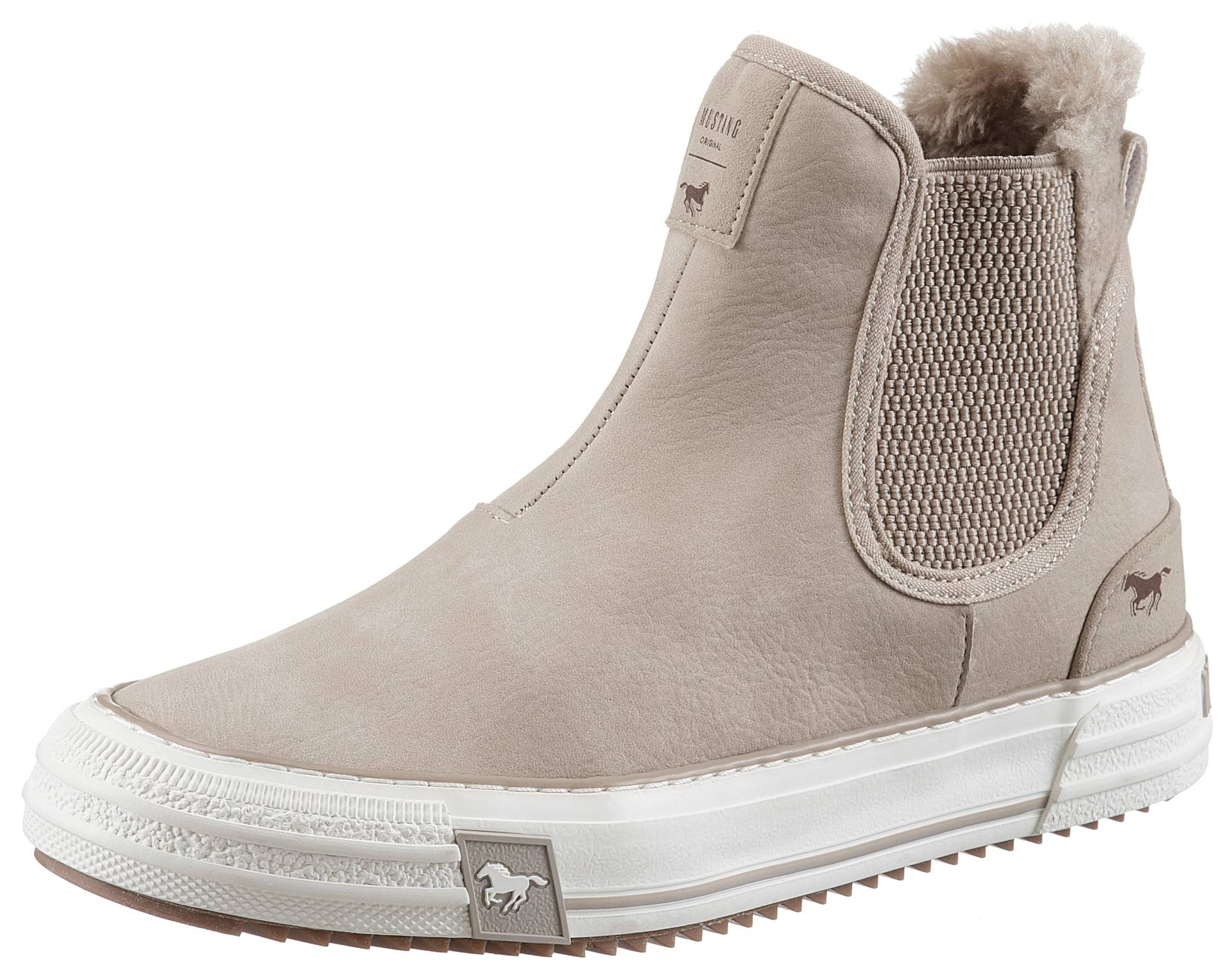 Mustang Shoes Chelseaboots, mit beidseitigen Stretcheinsätzen Mustang Shoes Chelseaboots, mit beidseitigen Stretcheinsätzen von mustang shoes
