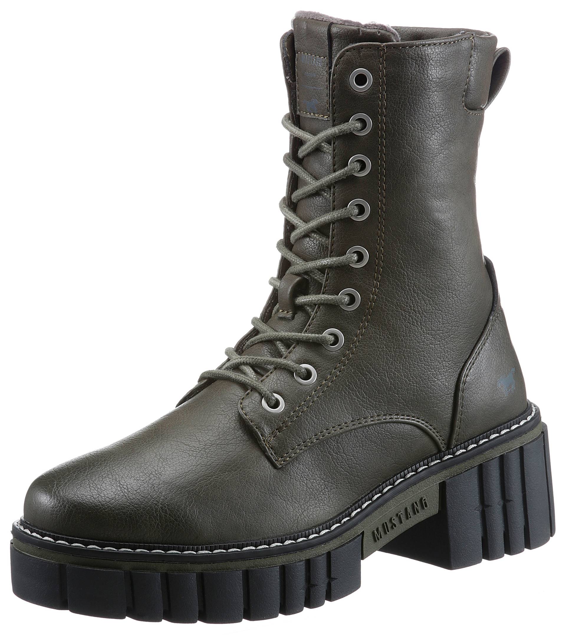 Mustang Shoes Schnürboots, mit Profilsohle Mustang Shoes Schnürboots, mit Profilsohle von mustang shoes