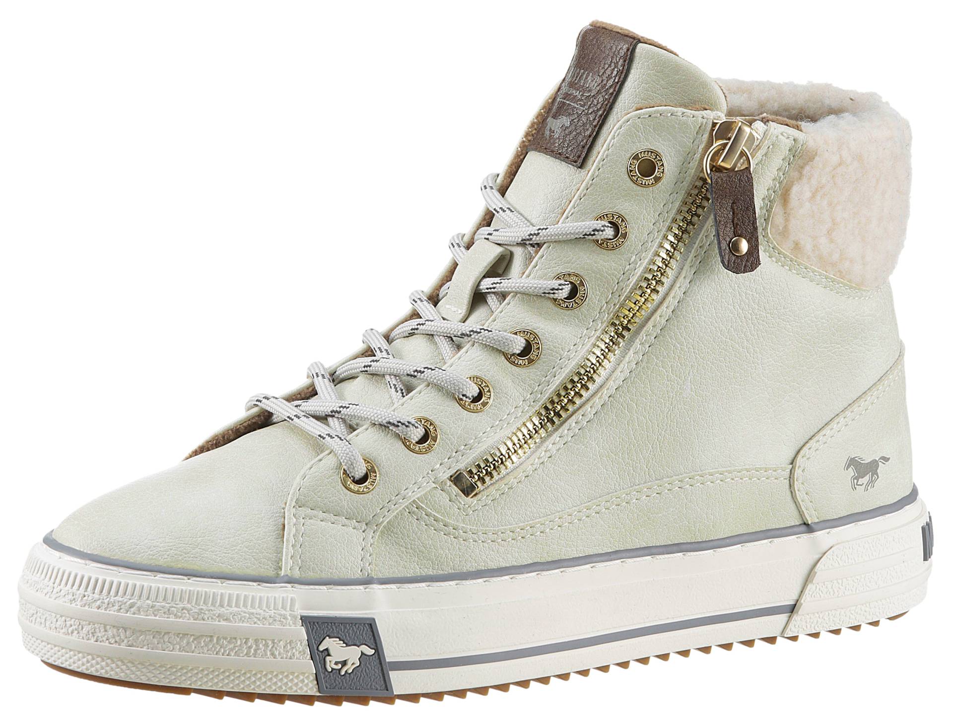 Mustang Shoes Schnürboots, mit Reissverschluss aussen Mustang Shoes Schnürboots, mit Reissverschluss aussen von mustang shoes