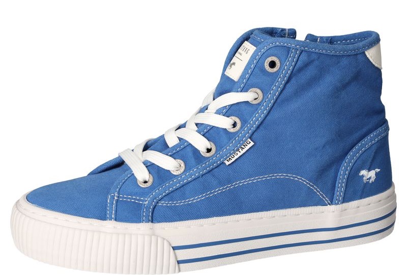 Mustang Shoes Schnürboots »High-Top-Sneaker, Freizeitschuh,«, Plateau, High Top-Sneaker, Freizeitschuh mit Innenreissverschluss Mustang Shoes Schnürboots »High-Top-Sneaker, Freizeitschuh,«, Plateau, High Top-Sneaker, Freizeitschuh mit Innenreissverschluss von mustang shoes