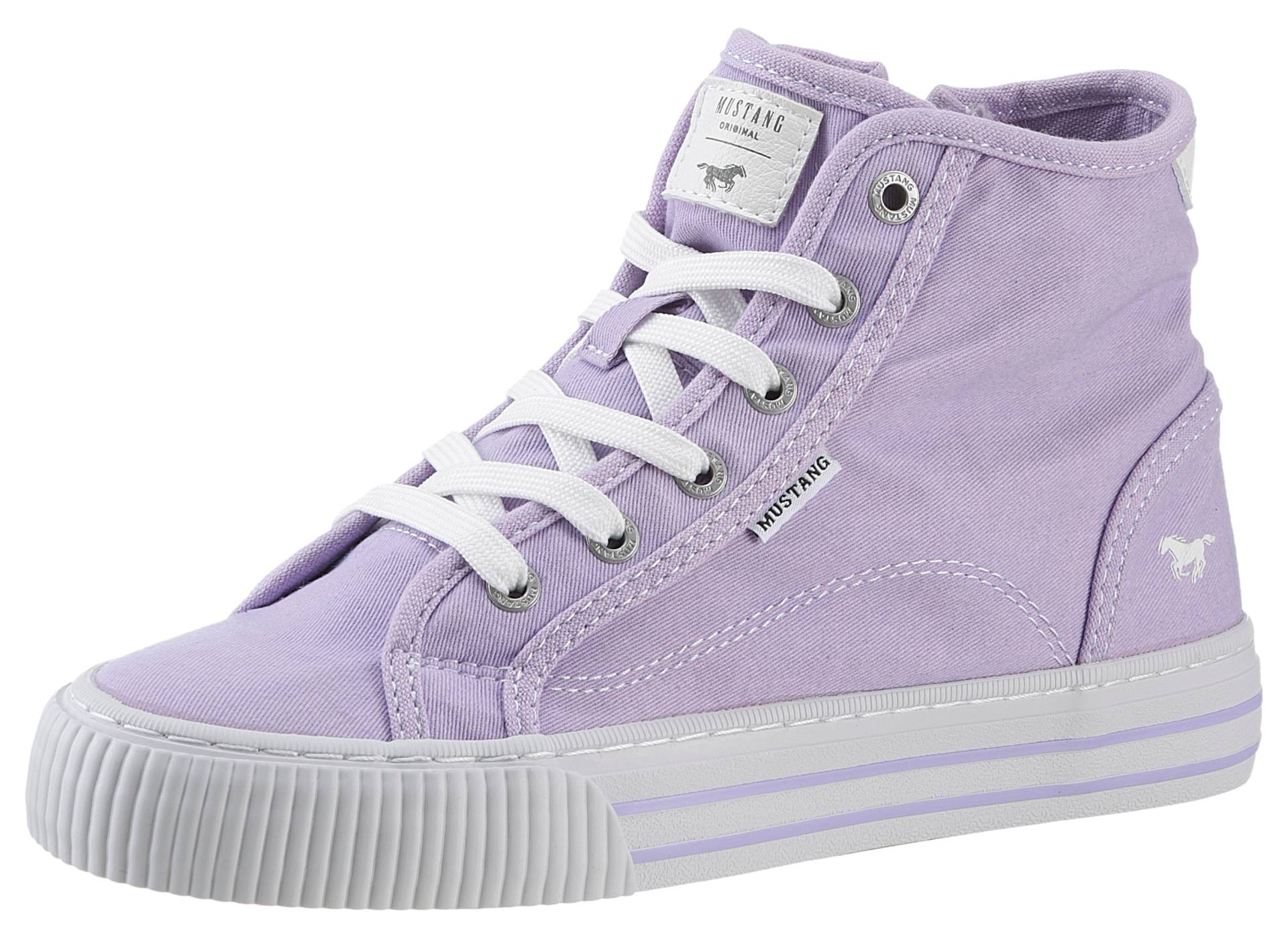 Mustang Shoes Schnürboots »High-Top-Sneaker, Freizeitschuh,«, Plateau, High Top-Sneaker, Freizeitschuh mit Innenreissverschluss Mustang Shoes Schnürboots »High-Top-Sneaker, Freizeitschuh,«, Plateau, High Top-Sneaker, Freizeitschuh mit Innenreissverschluss von mustang shoes
