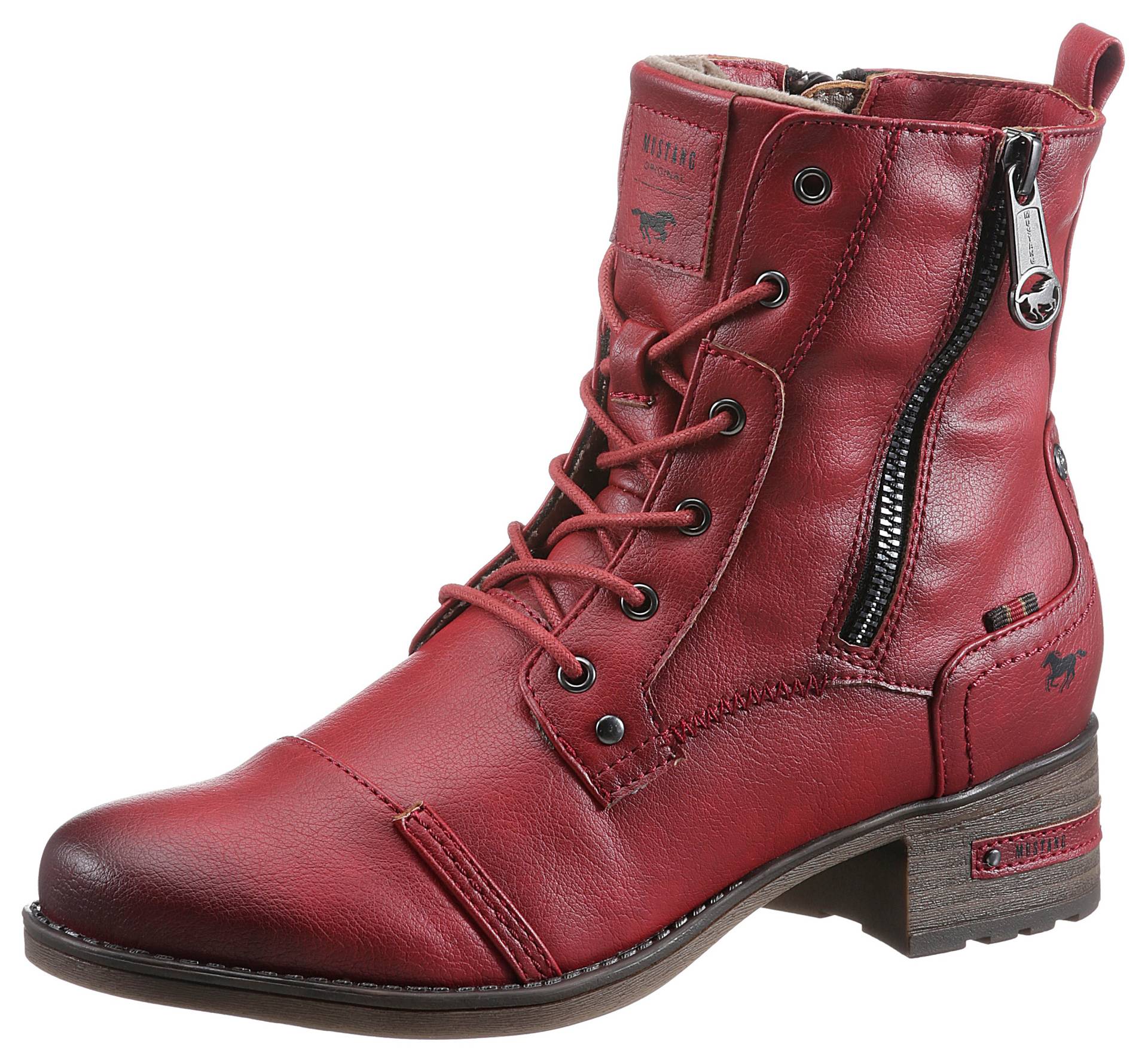 Mustang Shoes Schnürstiefelette, in klassischem Look Mustang Shoes Schnürstiefelette, in klassischem Look von mustang shoes