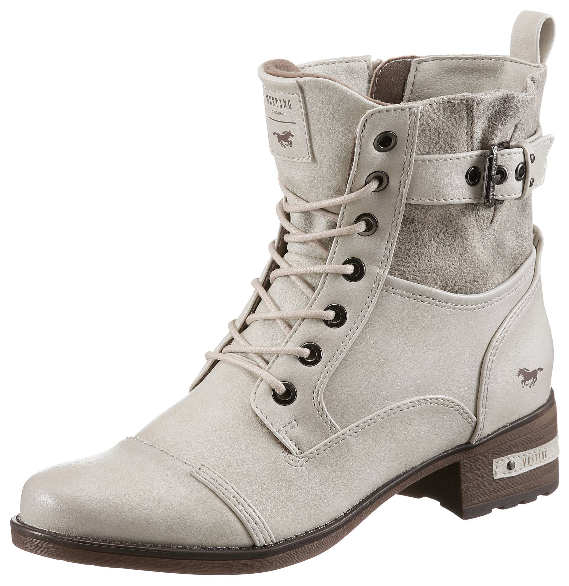 Mustang Shoes Schnürstiefelette, mit Innen-Reissverschluss Mustang Shoes Schnürstiefelette, mit Innen-Reissverschluss von mustang shoes