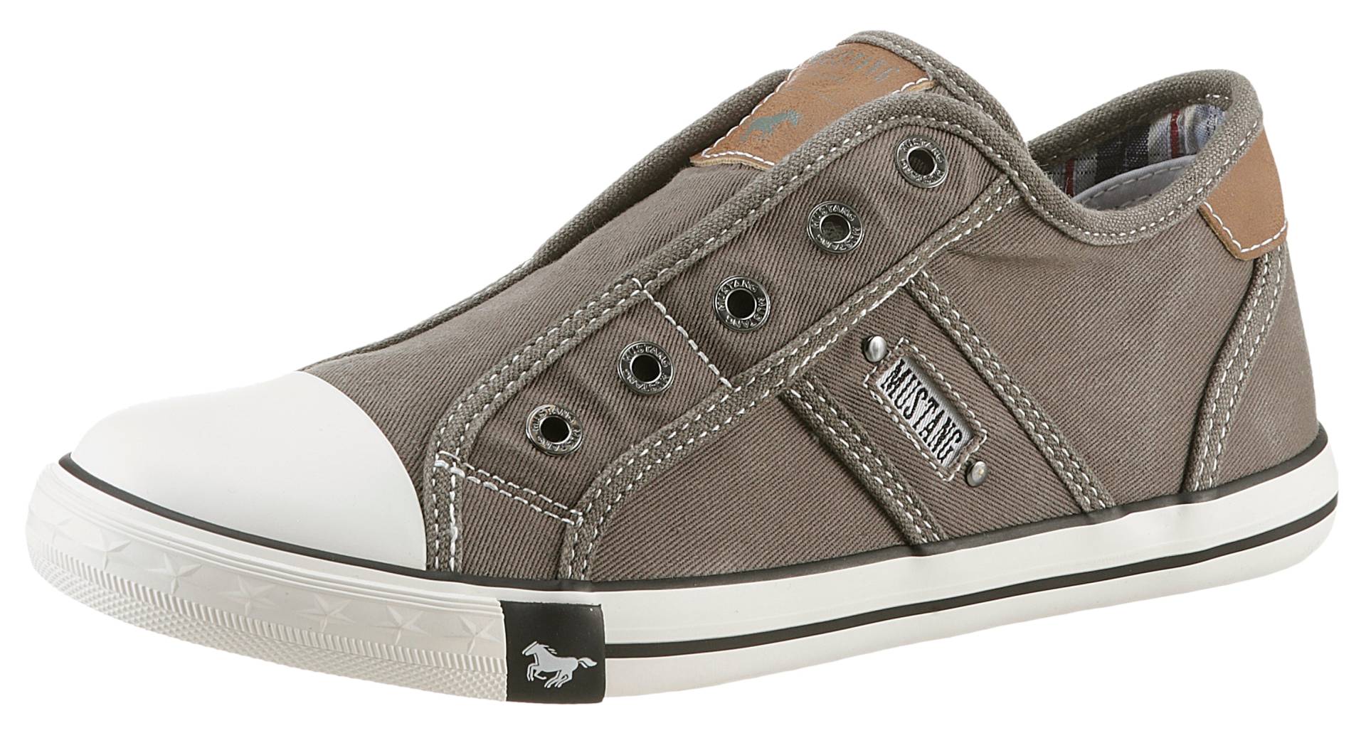 Mustang Shoes Slip-On Sneaker, Slipper, Sommerschuh, Freizeitschuh mit praktischem Gummizug Mustang Shoes Slip-On Sneaker, Slipper, Sommerschuh, Freizeitschuh mit praktischem Gummizug von mustang shoes