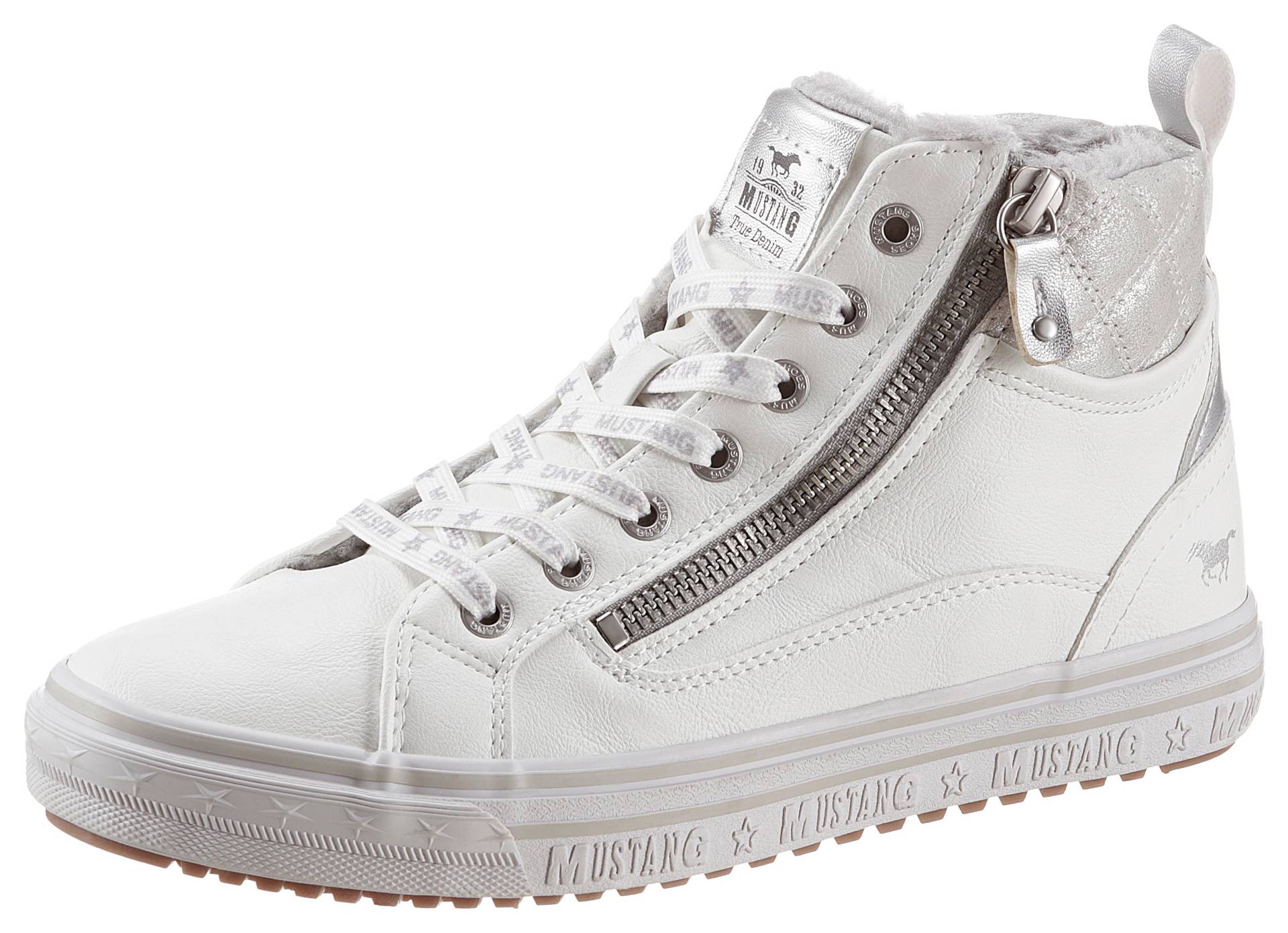 Mustang Shoes Sneaker, mit bedrucktem Fellimitat-Kragen Mustang Shoes Sneaker, mit bedrucktem Fellimitat-Kragen von mustang shoes
