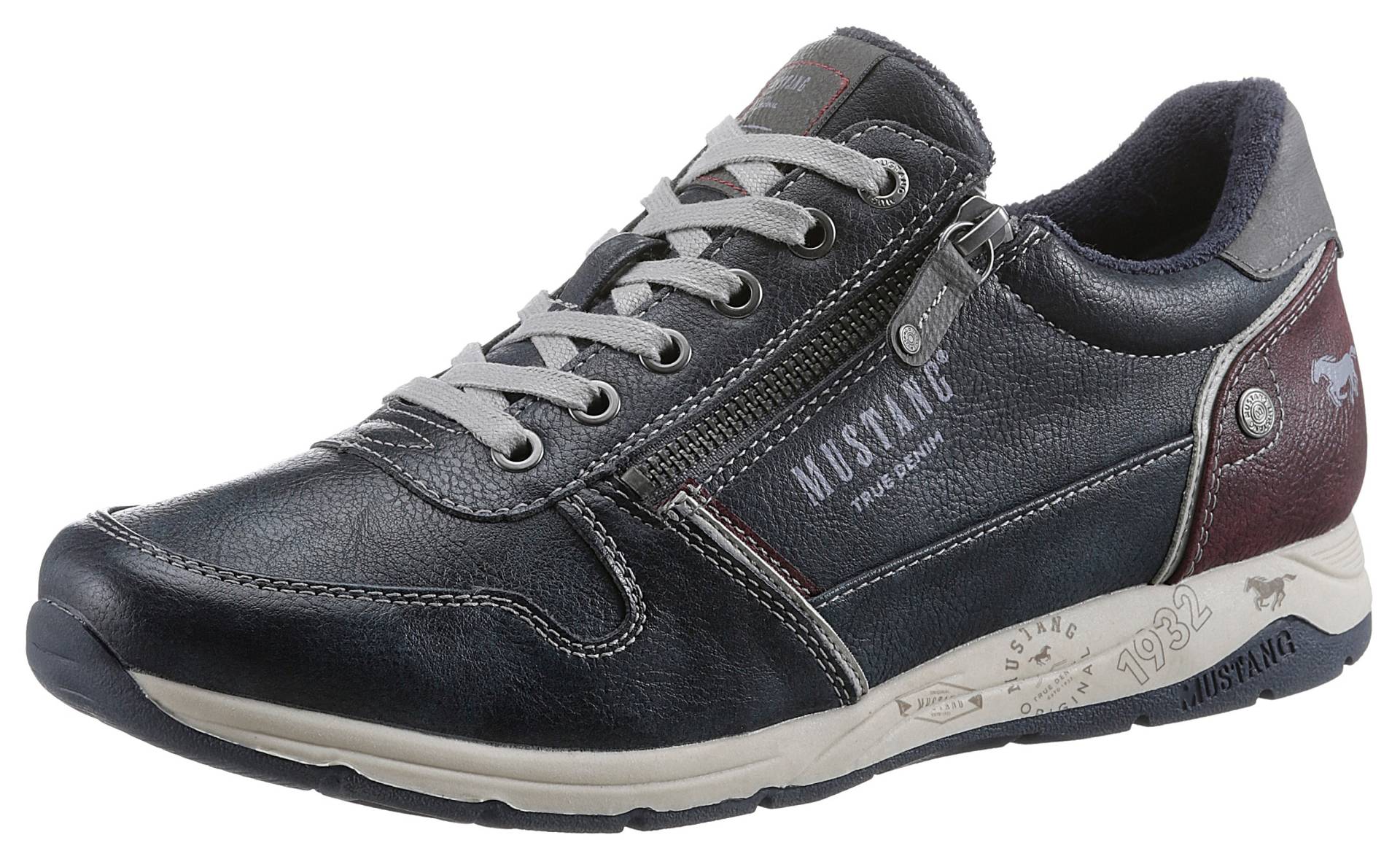 Mustang Shoes Sneaker, mit Reissverschluss, Freizeitschuh, Halbschuh, Schnürschuh Mustang Shoes Sneaker, mit Reissverschluss, Freizeitschuh, Halbschuh, Schnürschuh von mustang shoes